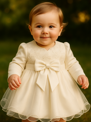 Baby Girls Katharine Ivory Christening Dress