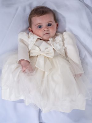 Baby Girls Dresses Baby Girls Phoebe White Christening Dress