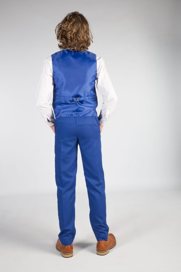 Boys 5 Piece Suits Boys 5 piece Romario Suit in Blue