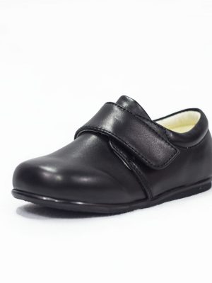 EXTENDED SALE Early Steps Black Matte Prince Shoes