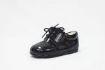 Boys Shoes Early Steps Black Patent Brogue Shoes
