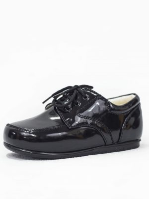 SALE Early Steps Black Patent Royal Shoe