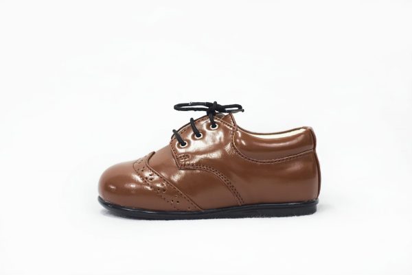 Boys Shoes Early Steps Brown Brogue