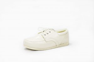 Early Steps Cream Patent Royal Loafers