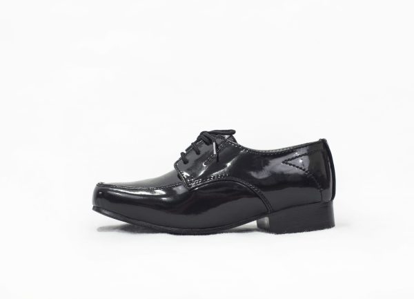 Boys Shoes Boys Black Patent William Shoe