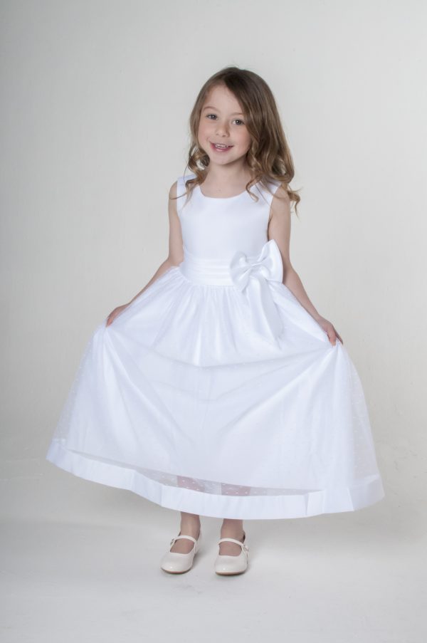 Communion Dresses Girls Alice Dress in White