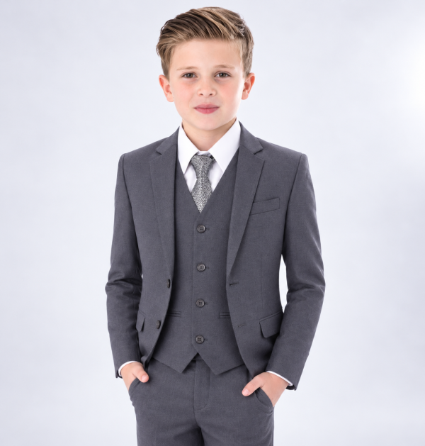 Polished Young Gentleman in Grey Suit (1)