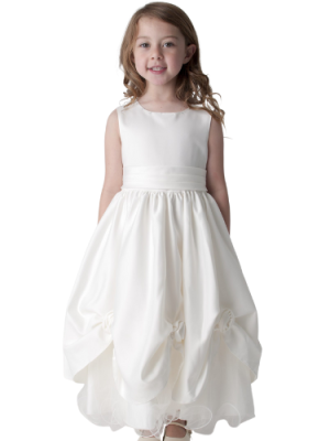 Girls Christening Outifts Girls Amelia Dress in Ivory