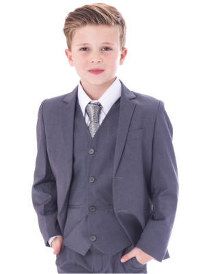 Formal, Wedding Matching Suit Set LIDA Tuxedo Set for Baby and Toddler Boys 