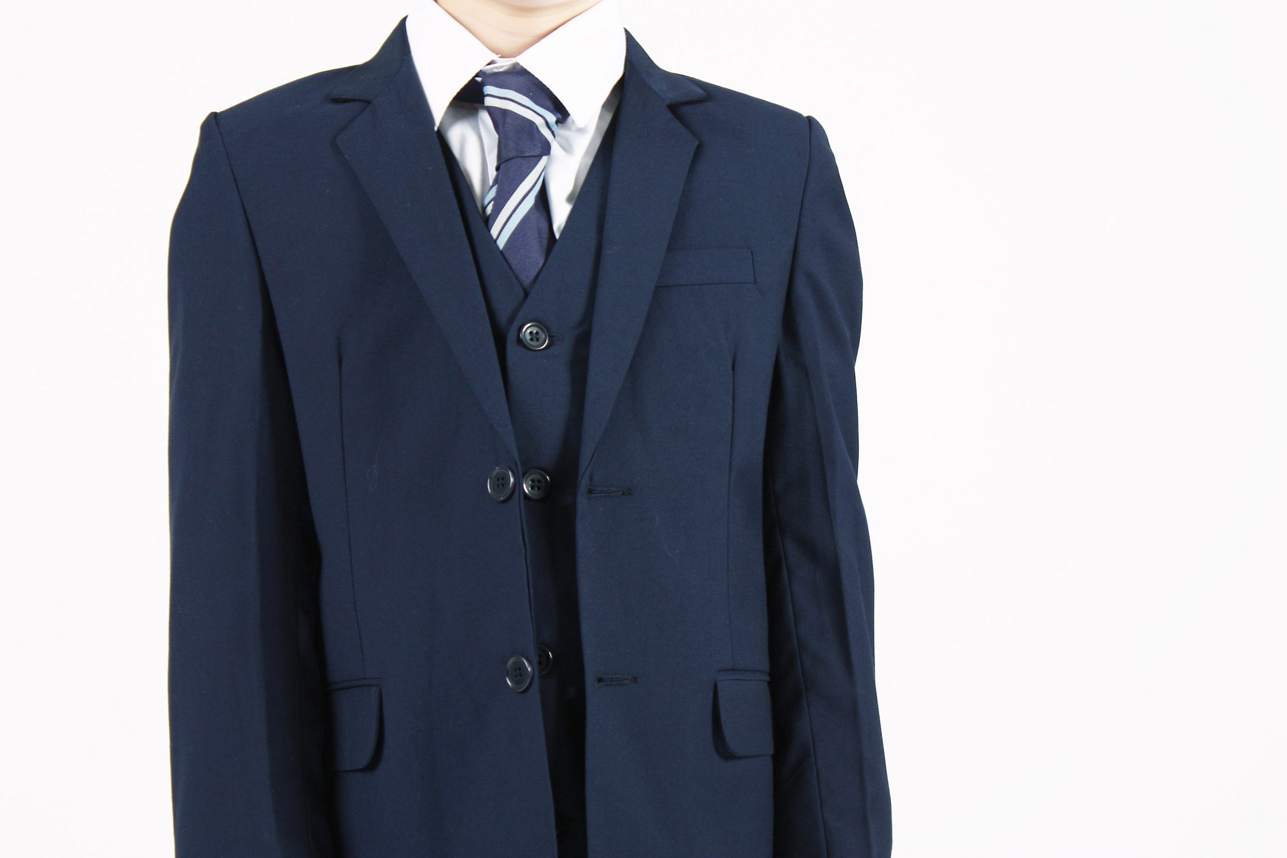 Boys 5 Piece Suit Slim Navy – Occasionwear for Kids