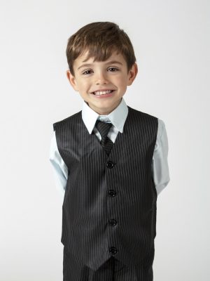 Baby Boys Suits Boys 4 Piece Suit Pinstripe Romario