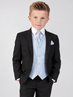 5 Piece Black with Blue Philip