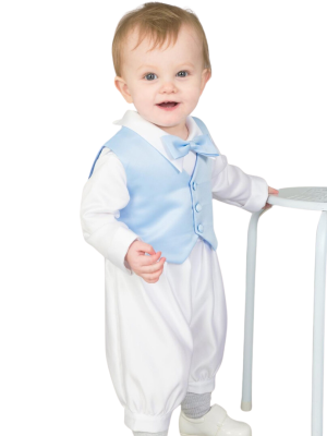 Baby Boys Suits 4 Piece Nelson Christening suit in Light Blue