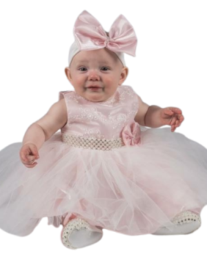 Girls Christening Outifts Baby Girls Dress Set Pink