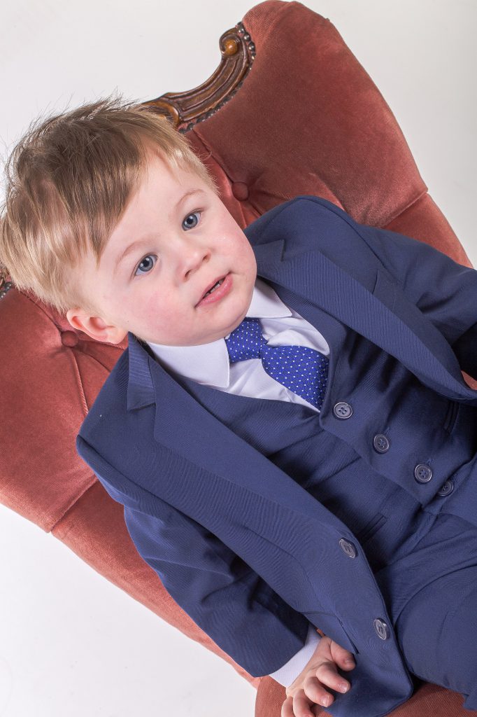 Boys 5 Piece Baby Boy Suit Royal Blue Occasionwear for Kids