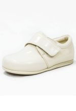 Boys Shoes Early Steps Cream Patent Prince