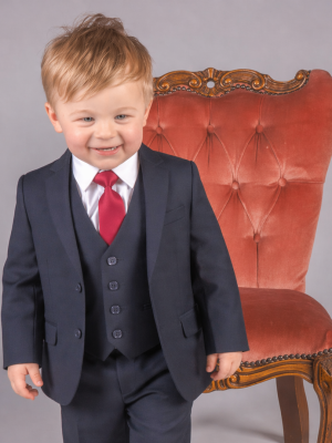 Baby Boys 5 Piece Navy Romario