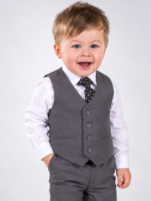 Baby Boys 4 Piece Grey Romario