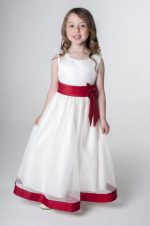 Flower Girl Dresses and Bridesmaid Dresses Girls Alice Dress in Red