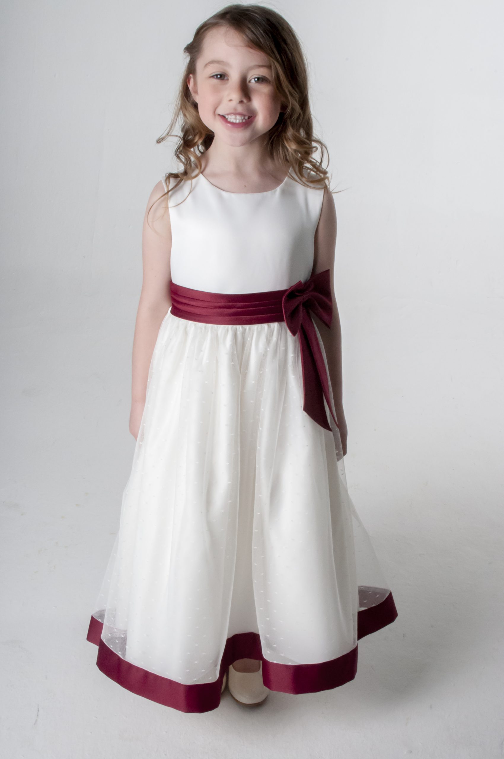 Girls Wine Dress Alice – Occasionwear for Kids