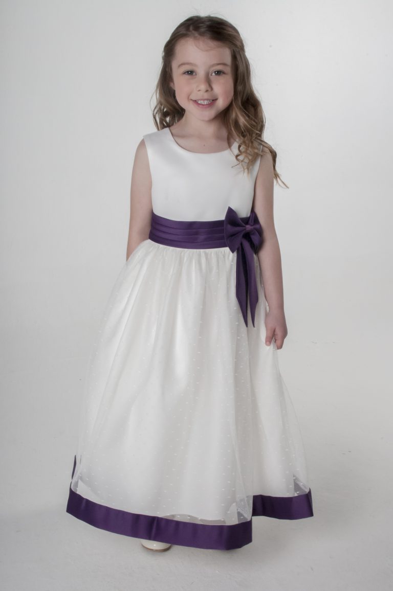Girls Purple Dress Alice – Occasionwear for Kids