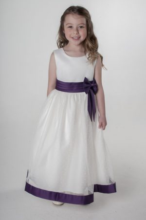 Girls Purple Dress Alice