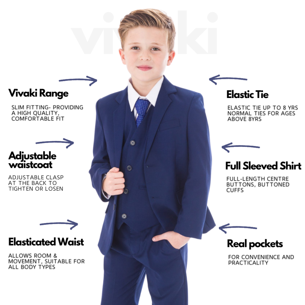 BOY SUIT 5-PC SET B2594 main image 1