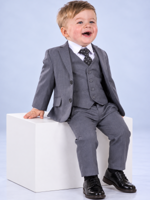 Baby Boys 5 Piece Grey Romario