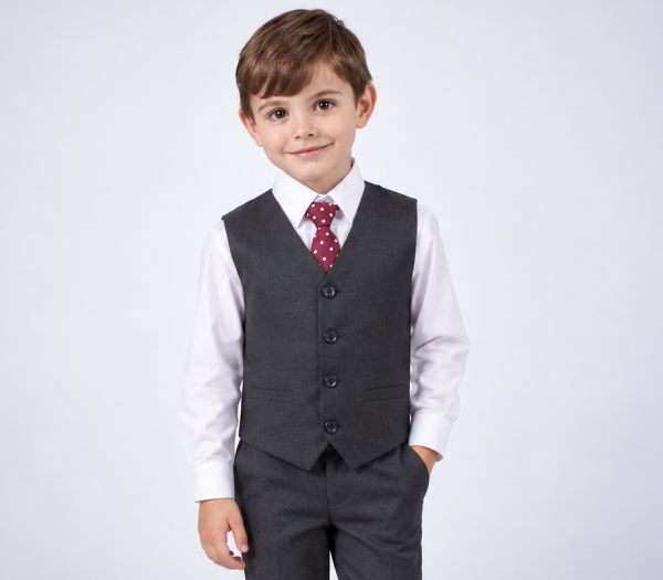 Young Gentleman in a Charcoal Waistcoat