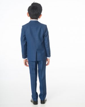 Boys Blue Suit, 5 Piece Milano Mayfair - James