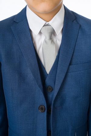 Boys Blue Suit, 5 Piece Milano Mayfair - James