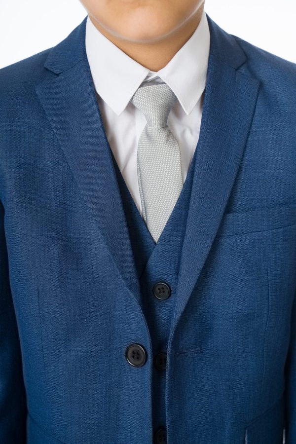 Baby Boys Suits Boys 5 Piece Blue Suit Milano Mayfair – James