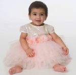 Baby Girls Dresses Baby Girls Sequin Dress in Pink