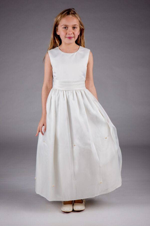 EXTENDED SALE Girls Lucy Dress in Ivory