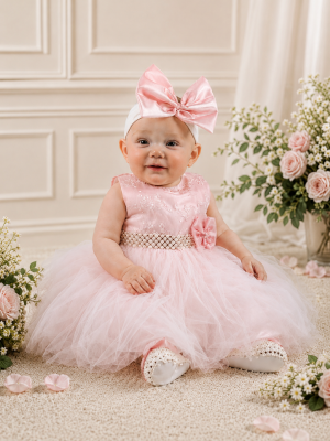 Baby Girls Dress Set Pink