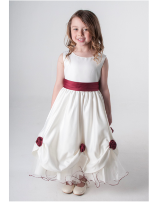 Flower Girl Dresses and Bridesmaid Dresses Girls Amelia Dress in Navy