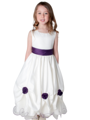 Flower Girl Dresses and Bridesmaid Dresses Girls Amelia Dress in Navy