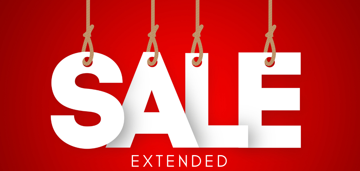 EXTENDED SALE