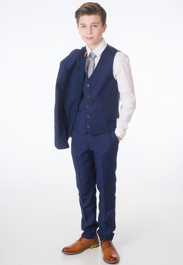 Baby Boys Suits Boys 5 Piece Navy Milano Mayfair Suit – Maxwell