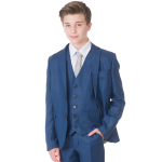 Baby Boys Suits Boys 5 Piece Blue Suit Milano Mayfair