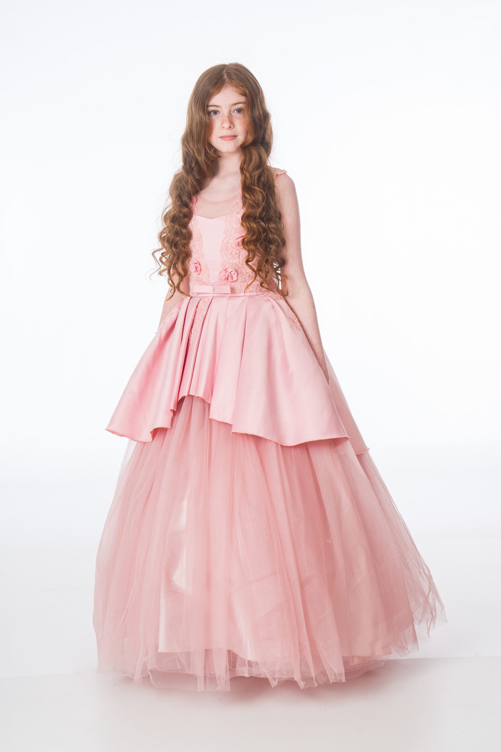Girls Embroidered Ball Gown with Detachable Skirt – ABC Fashion-mncb.edu.vn