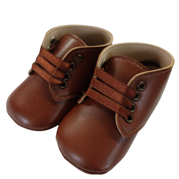 Boys Shoes Early Steps brown baby Lace