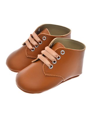 Boys Shoes Early Steps Tan Brown baby Lace