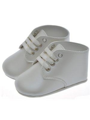 Boys Shoes Early Steps white baby Lace