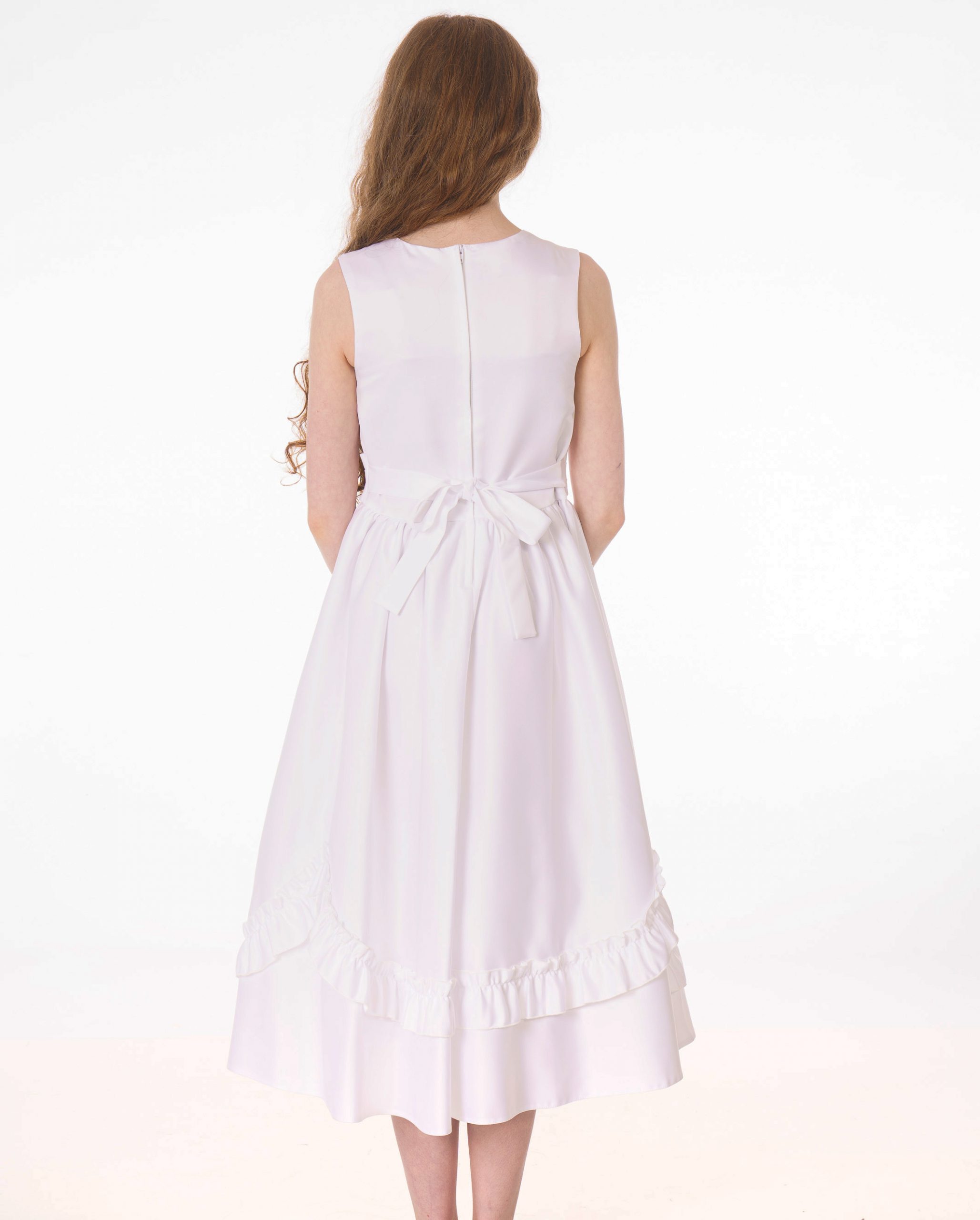 White Olivia Christening/ Bridesmaid/ Party Dress 