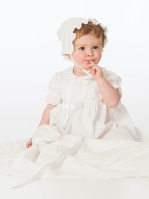 EXTENDED SALE Girls Long White lace dress