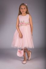 Baby Girls Dresses Girls Pink Flowers Dress