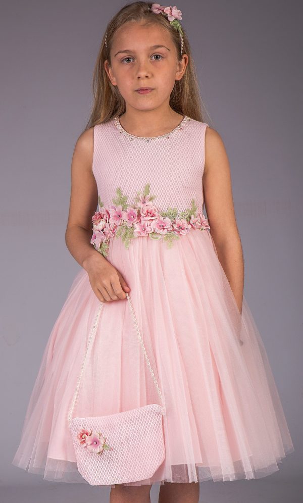 EXTENDED SALE Girls Pink Dress