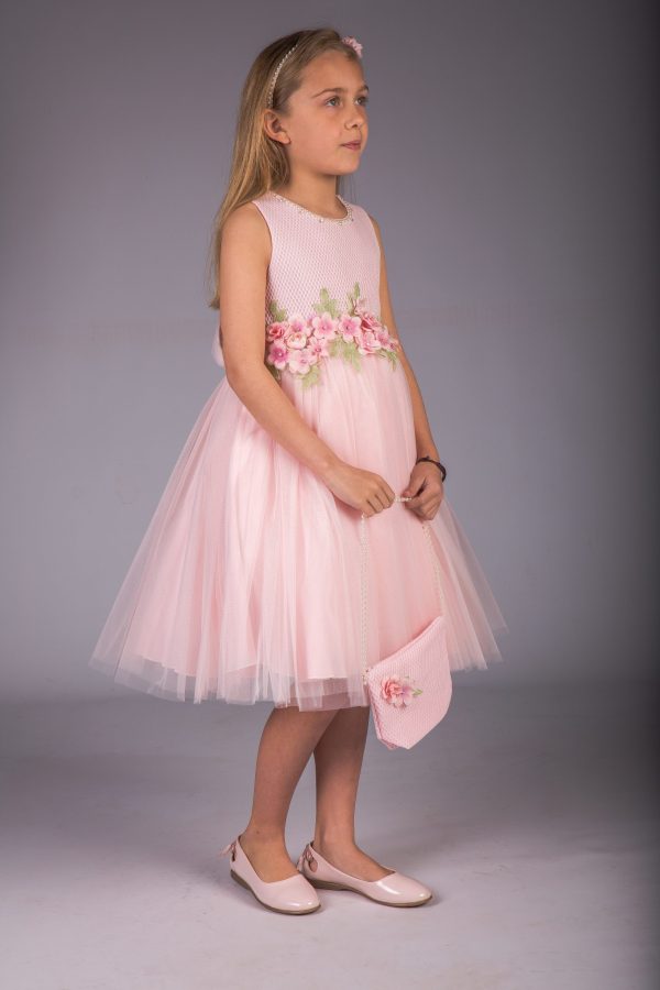 EXTENDED SALE Girls Pink Dress