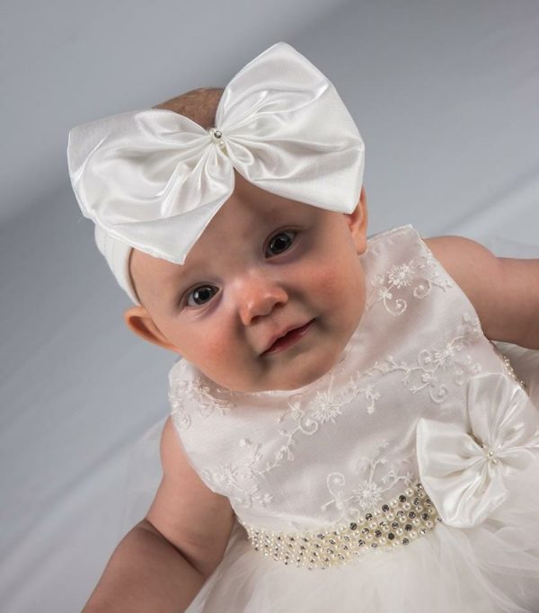 EXTENDED SALE Baby Girls Ivory Dress
